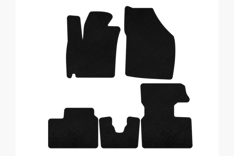 Suzuki Ignis 2016- Textile Floor Mats Classic (2016-2020, HB, Black) Photo 1