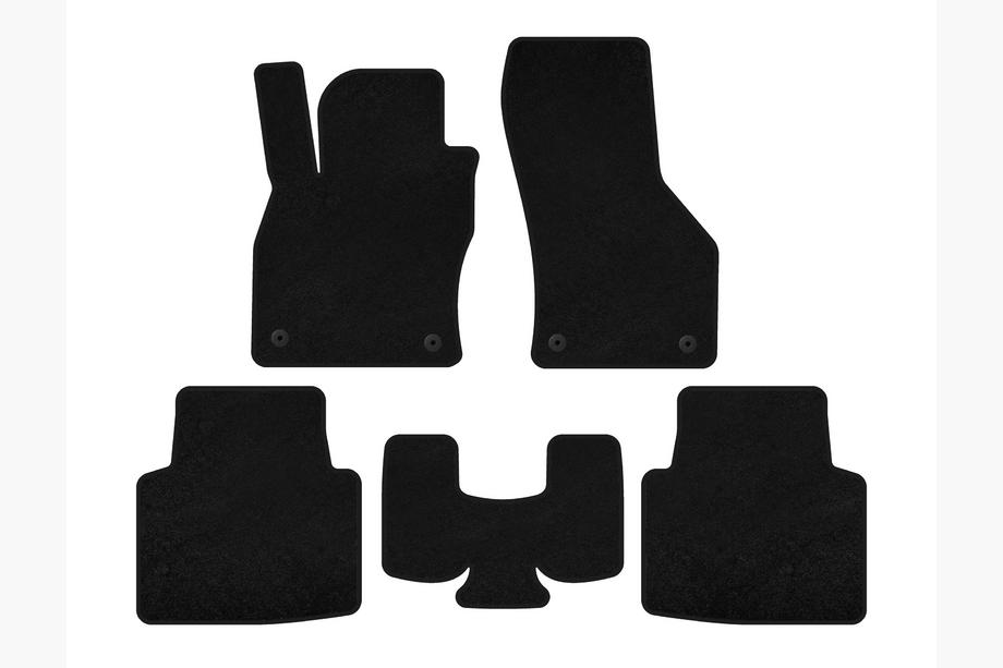 Volkswagen Arteon 2017-2025 Textile Floor Mats Classic (black) Photo 1