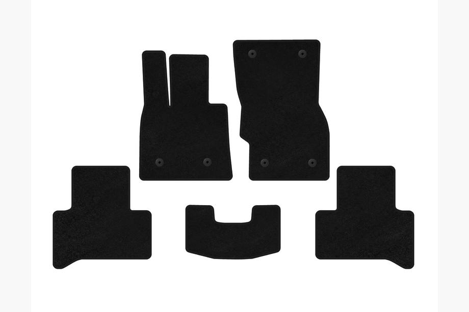 Alfa Romeo Stelvio 2016- Textile Floor Mats Classic (Black) Photo 1