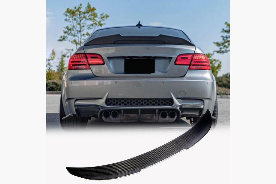BMW 3 Series E90/E91 2005-2011 Trunk Lid Spoiler FRP V1 (SD) Photo 1