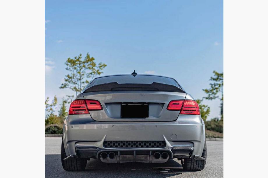BMW 3 Series E90/E91 2005-2011 Trunk Lid Spoiler FRP V1 (SD) Photo 4