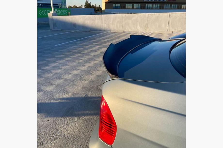 BMW 3 Series E90/E91 2005-2011 Trunk Lid Spoiler FRP V1 (SD) Photo 6