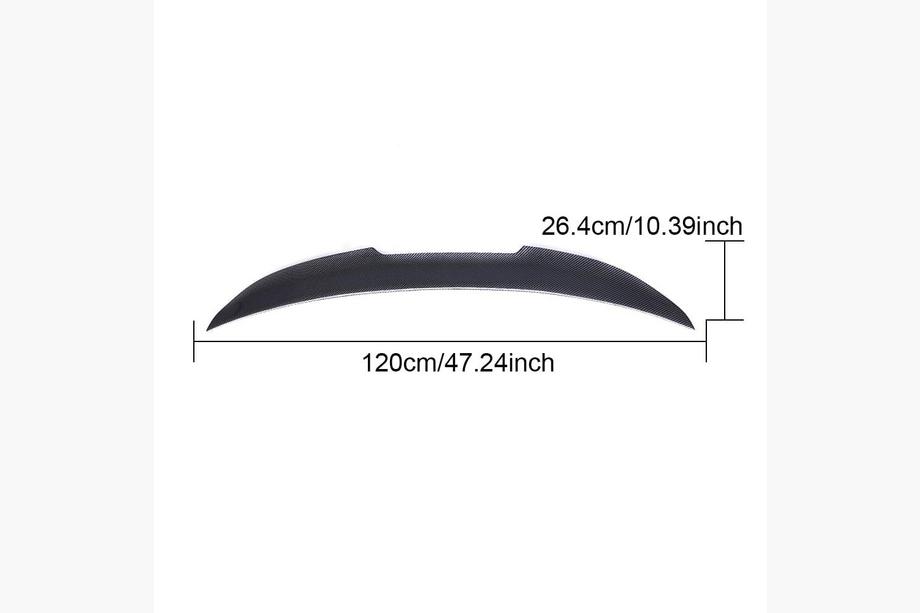 BMW 3 Series E90/E91 2005-2011 Trunk Lid Spoiler FRP V1 (SD) Photo 7