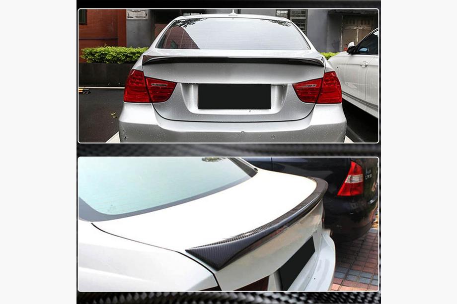 BMW 3 Series E90/E91 2005-2011 P-Style Spoiler (for E90, Carbon) Photo 3
