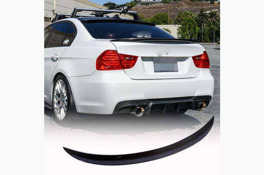 BMW 3 Series E90/E91 2005-2011 MP-Style Spoiler (for E90, Carbon) Photo 1