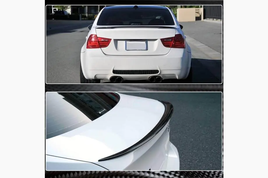 BMW 3 Series E90/E91 2005-2011 MP-Style Spoiler (for E90, Carbon) Photo 3