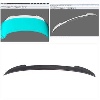 Spoiler V1 (for F33/F83, Carbon) BMW 4 Series F32/F33/F36 2012-2020 photo 2