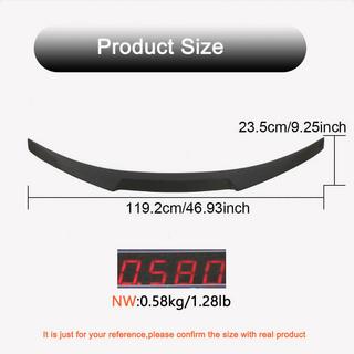 M4-Style V2 Spoiler (for F82, Carbon) BMW 4 Series F32/F33/F36 2012-2020 photo 4