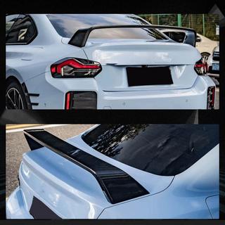 Spoiler V5 (Gloss Black) BMW 2 Series G42 2021- photo 2