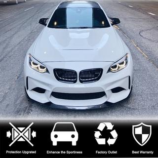 Front Bumper Lip V4 for F87 M2 Competition, Carbon BMW 2 Series F22/F23 2014-2021 photo 3
