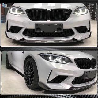 Front Bumper Lip V2 for F87 M2 Competition, Carbon BMW 2 Series F22/F23 2014-2021 photo 3