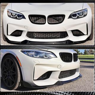 Front Bumper Lip V4 for F87 M2, Carbon BMW 2 Series F22/F23 2014-2021 photo 4