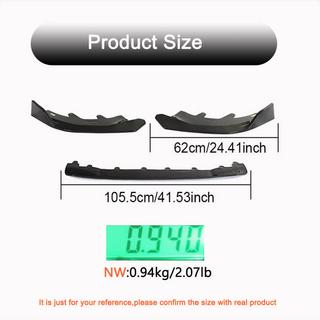 Front Bumper Lip (for M-Sport, Carbon) photo 4