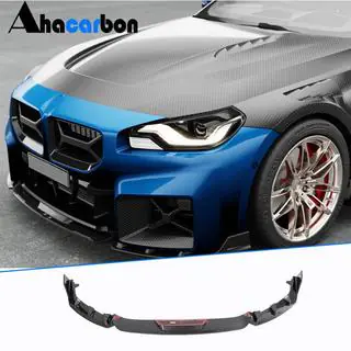 Front Bumper Lip V2 for G87, Carbon photo 1