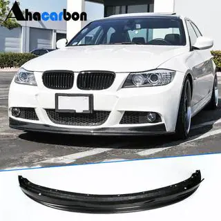 Front bumper lip (for E90 M-Sport 2008-2011, Carbon) photo 1