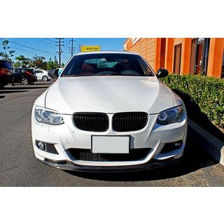 Front Bumper Lip RK-Style (for 2010-2012 M-Sport, Carbon) BMW 3 Series E92/E93 2006–2013 photo 3