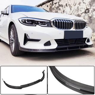 Front Bumper Lip V2 (for Base 2018-2022, Carbon) BMW 3 Series G20/G21 2018- photo 2