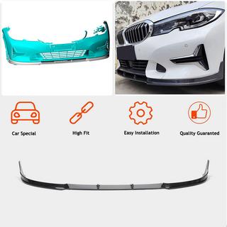Front Bumper Lip V2 (for Base 2018-2022, Carbon) BMW 3 Series G20/G21 2018- photo 3