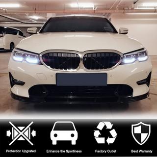Front Bumper Lip V2 (for Base 2018-2022, Carbon) BMW 3 Series G20/G21 2018- photo 4