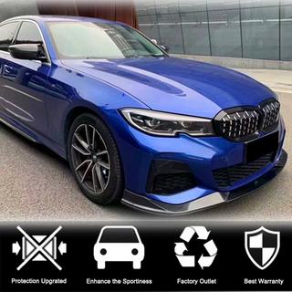 Front Bumper Lip AC-Style (for M-Sport 2018-2022, Carbon) BMW 3 Series G20/G21 2018- photo 4