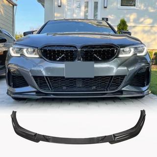Front Bumper Lip V7 for M-Sport 2018-2022 Carbon BMW 3 Series G20/G21 2018- photo 1