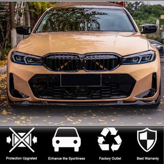 Front Bumper Lip V2 for M-Sport 2022+ Carbon BMW 3 Series G20/G21 2018- photo 2