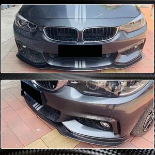 Front Bumper Lip V1 (for M-Sport, Carbon) BMW 4 Series F32/F33/F36 2012-2020 photo 3