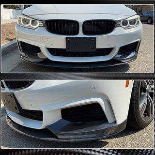 Front Bumper Lip V3 for M-Sport, Carbon BMW 4 Series F32/F33/F36 2012-2020 photo 3
