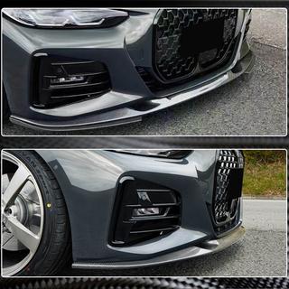 Front Bumper Lip V3 (for G22/G23 M-Sport, Carbon) BMW 4 Series G22/23/26 2020- photo 4