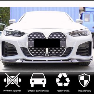 Front Bumper Lip V3 (for G26 M-Sport, Carbon) BMW 4 Series G22/23/26 2020- photo 2