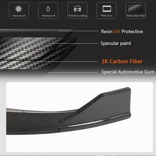 Front Bumper Lip V3 (for G26 M-Sport, Carbon) BMW 4 Series G22/23/26 2020- photo 4