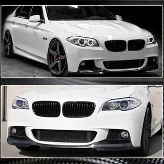 Front Bumper Lip V1 (for F10 M-Sport, Carbon) photo 4