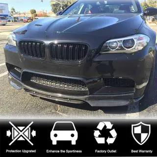 Front Bumper Lip V1 for F10 M5, Carbon photo 2