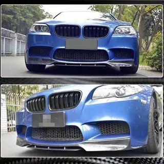 Front Bumper Lip V1 for F10 M5, Carbon photo 3