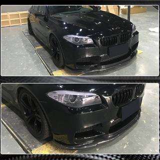 Front Bumper Lip V3 for F10 M5, Carbon BMW 5 Series F10/F11 2010–2016 photo 4