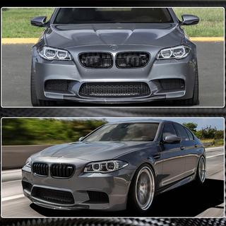 Front Bumper Lip V4 for F10 M5 Carbon BMW 5 Series F10/F11 2010–2016 photo 4