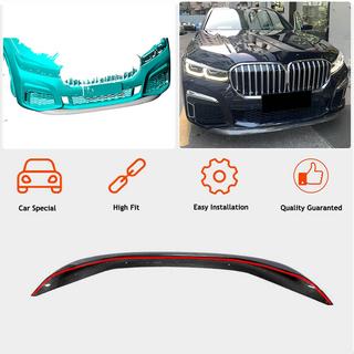 Front Bumper Lip V1 for M-Sport 2019-2022 Carbon photo 2