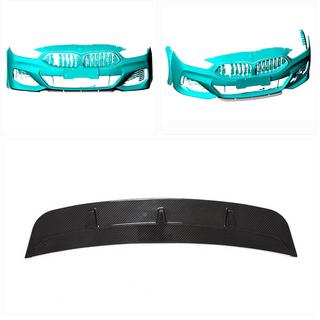 Front Bumper Lip V4 (for M-Sport, Carbon) photo 2