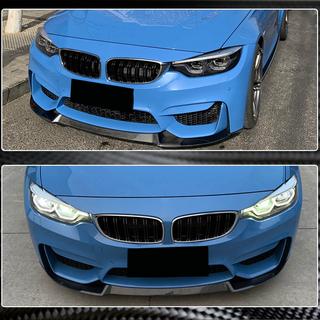 Front Bumper Lip V8 for F80, Carbon BMW 3 Series F30/F31 2012-2019 photo 3