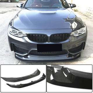 Front Bumper Lip V1 for F82/F83, Carbon BMW 4 Series F32/F33/F36 2012-2020 photo 1