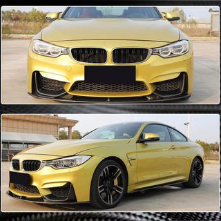 Front Bumper Lip V13 (for F80, Carbon) BMW 3 Series F30/F31 2012-2019 photo 3