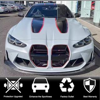 Front Bumper Lip V2 for G80, Carbon BMW 3 Series G20/G21 2018- photo 2