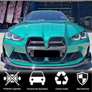 Front Bumper Lip V8 for G80, Carbon BMW 3 Series G20/G21 2018- photo 2