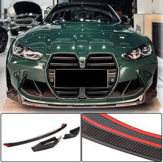 Front Bumper Lip V3 (for G82/G83, Carbon) BMW 4 Series G22/23/26 2020- photo 1