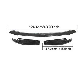 Front Bumper Lip V8 for G82/G83, Carbon BMW 4 Series G22/23/26 2020- photo 4
