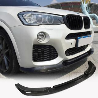 Front bumper lip (for M-Sport 2014-2018, Carbon) BMW X3 F25 2011-2018 photo 1