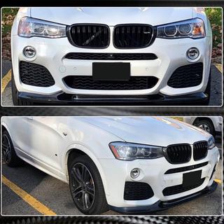 Front bumper lip (for M-Sport 2014-2018, Carbon) BMW X3 F25 2011-2018 photo 4