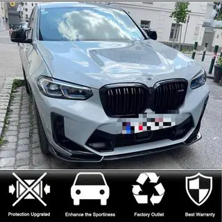 Front bumper lip (for F97 2022-2024, Carbon) photo 2