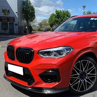 Front Bumper Lip V2 for F98 2018-2021, Carbon photo 3