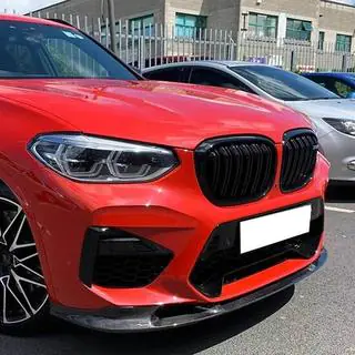 Front Bumper Lip V2 for F98 2018-2021, Carbon photo 4